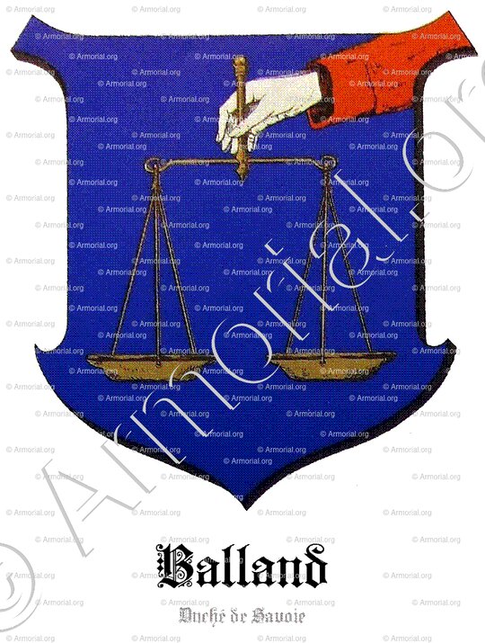 BALLAND_Duché de Savoie_Etats de Savoie