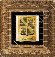 cadre-ancien-or-SAUNIER_Nobiliaire d'Auvergne_France ()