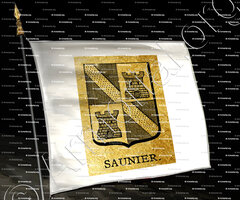 drapeau-SAUNIER_Nobiliaire d'Auvergne_France ()