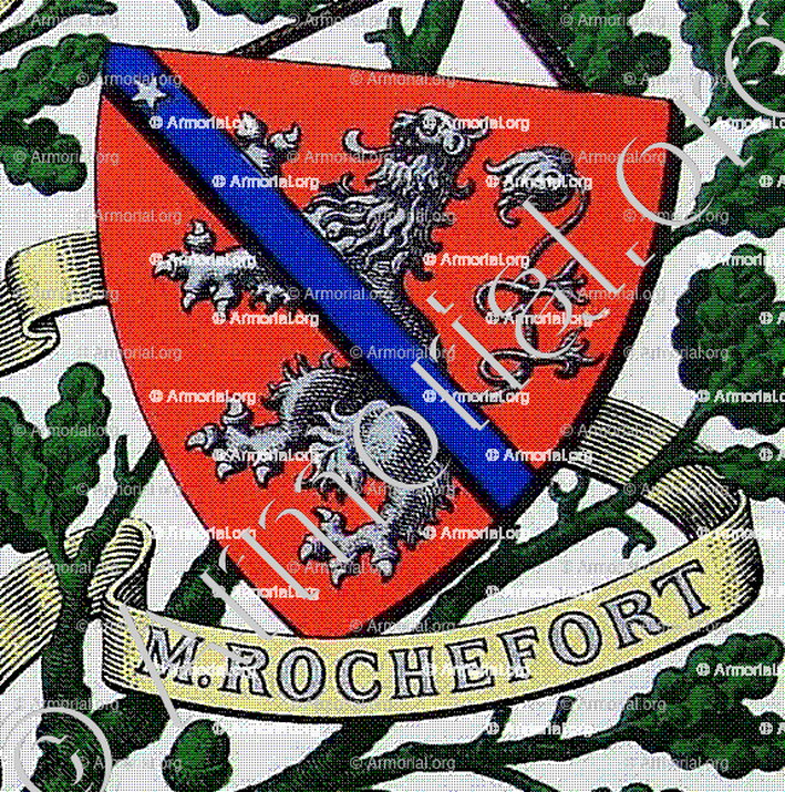 de MENTHON ROCHEFORT_Armorial et Nobiliaire de Savoie. (Cte de Foras)_France