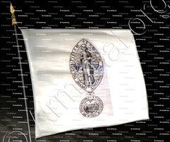 drapeau-ROLLAINCOURT_Champagne (Marie de Rollaincourt dame de Dampierre)._France