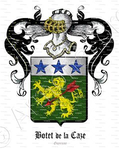 BOTET de la CAZE