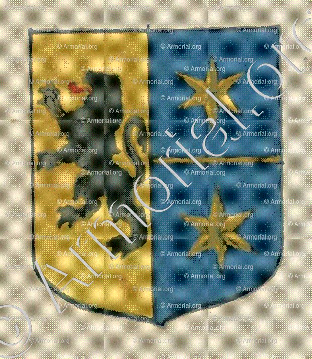 DURCKEN (Alsace)_Blason enregistré sous le règne de Louis XIV_France