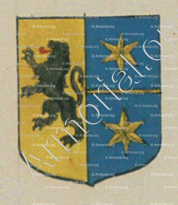 DURCKEN (Alsace)_Blason enregistré sous le règne de Louis XIV_France