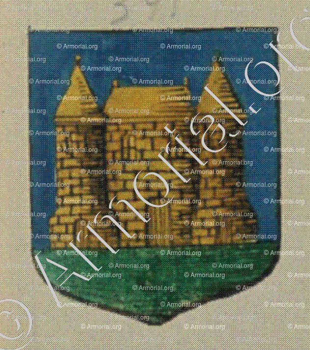La Communauté des habitants de Montreux le Château (Alsace)_Blason enregistré sous le règne de Louis XIV_France 