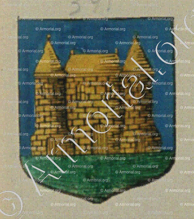 La Communauté des habitants de Montreux le Château (Alsace)_Blason enregistré sous le règne de Louis XIV_France 