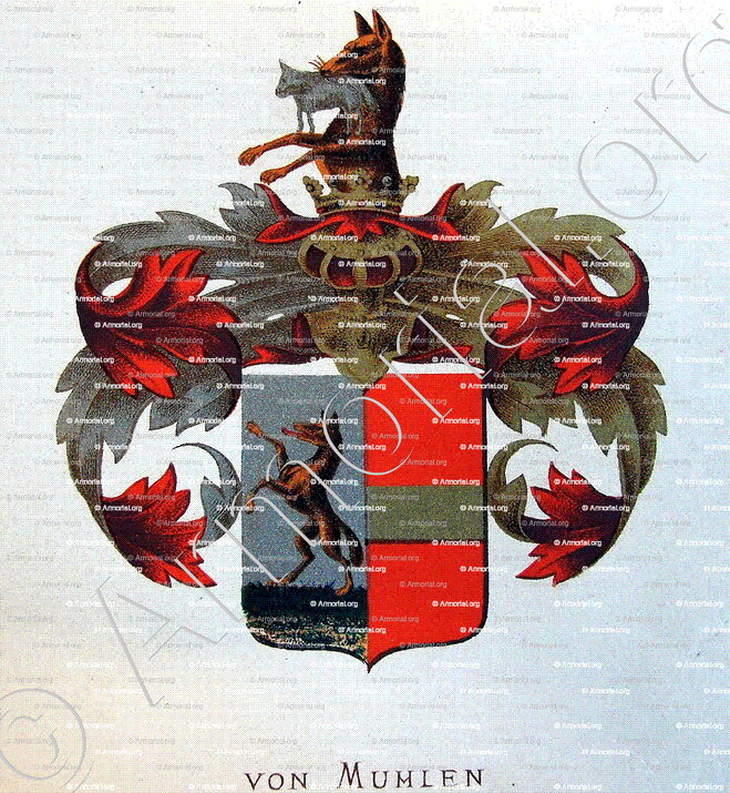 von MUHLEN_Wapenboek van den Nederlandschen Adel door J.B.Rietstap 1883 1887_Nederland