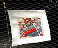 drapeau-BALLEYSON_Ancien Duché de Savoie (Cte de Foras, 1863)_États de Savoie