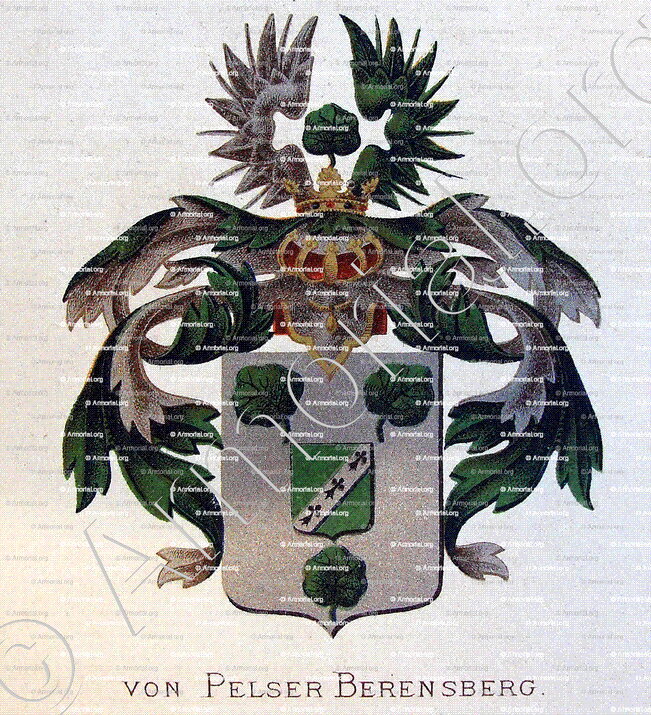 Von PELSER BERENSBERG_Wapenboek van den Nederlandschen Adel door J.B.Rietstap 1883 1887_Nederland