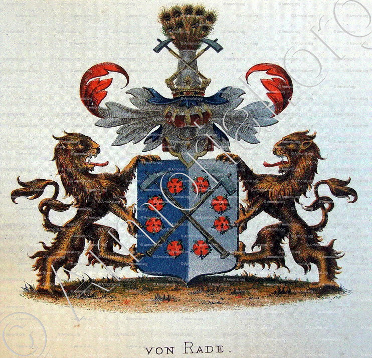 von RADE_Wapenboek van den Nederlandschen Adel door J.B.Rietstap 1883 1887_Nederland
