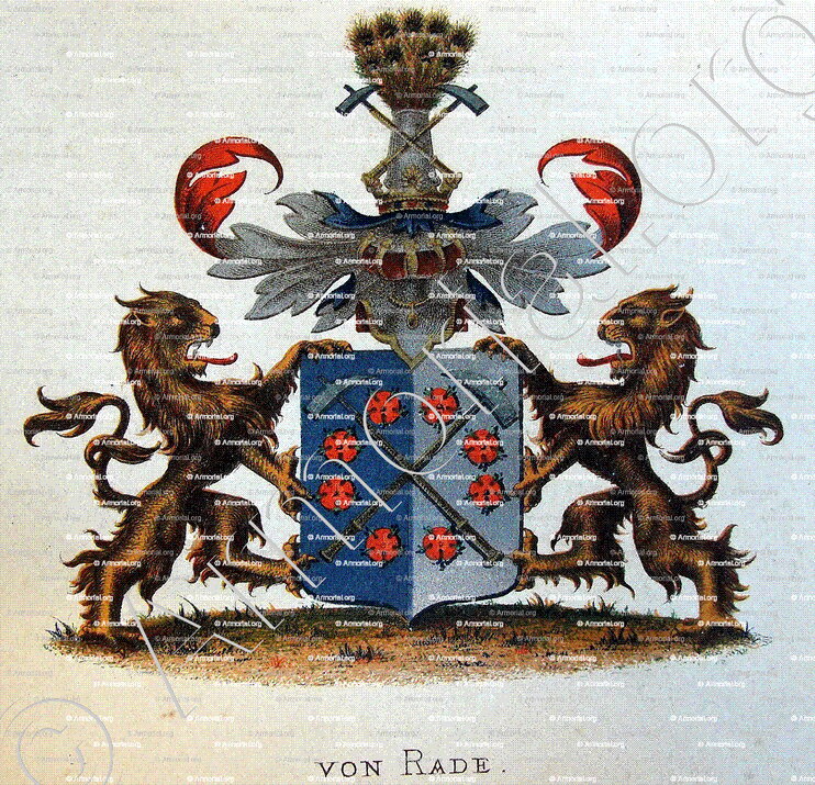 von RADE_Wapenboek van den Nederlandschen Adel door J.B.Rietstap 1883 1887_Nederland