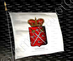 drapeau-MORRA_Sicilia. Principe di Castrorano 1681._Italia (i)