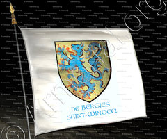 drapeau-de BERGIES SAINT-WINOCQ_Artois, Flandre, Picardie_France Belgique (1)