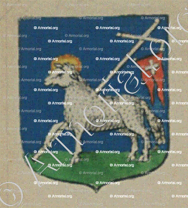 CALMET (Alsace)_Blason enregistré sous le règne de Louis XIV_France (1)