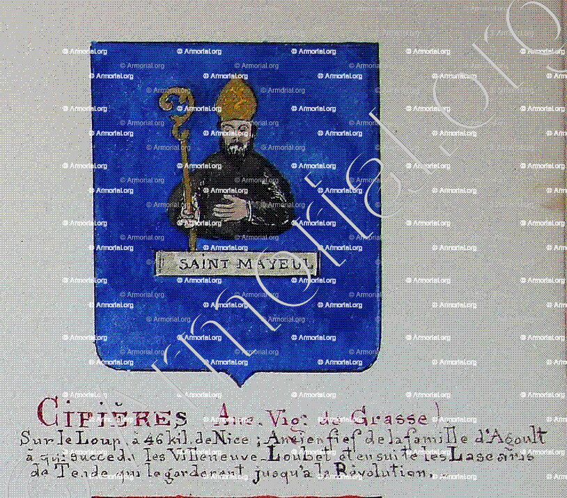 CIPIERES_Armorial Nice. (J. Casal, 1902) (Bibl. mun. de Nice)_France (i)