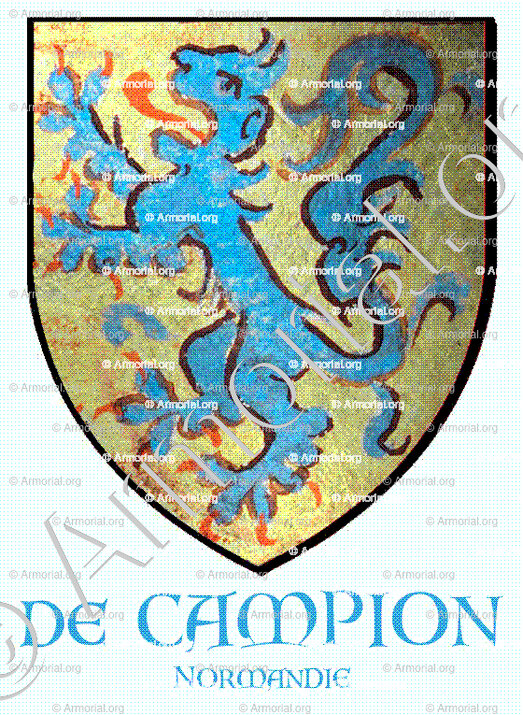 de CAMPION_Normandie_France