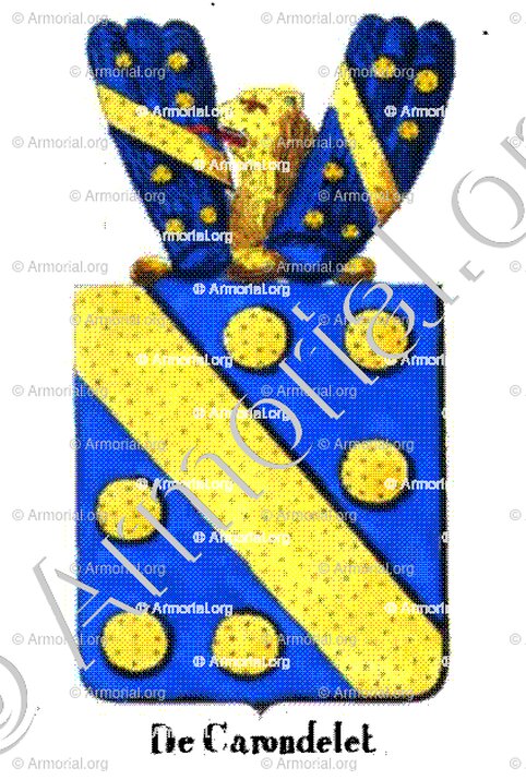 DE CARONDELET_Armorial royal des Pays-Bas_Europe