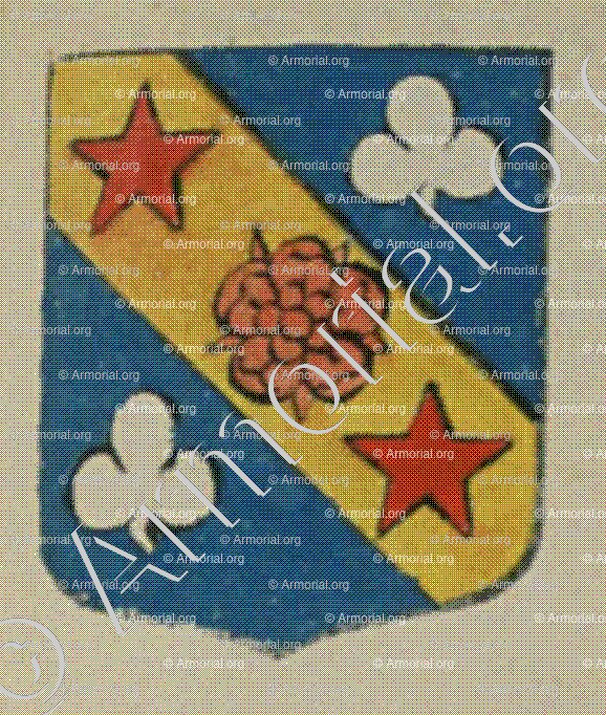 CALMET (Alsace)_Blason enregistré sous le règne de Louis XIV_France (2)