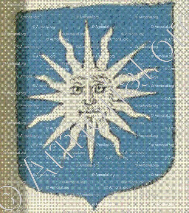 SAMAZAN (La Rochelle)_Blason enregistré sous le règne de Louis XIV._France