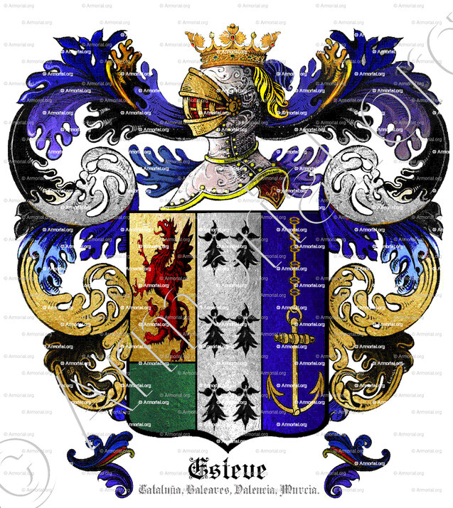 ESTEVE_Cataluña, Baleares, Valencia, Murcia._España..