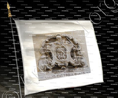 drapeau-CERNIS CUSTODIA QUALIS_Devise Favalelli. Bastia_Corse