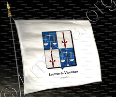 drapeau-LAUTREC DE VIEUSSAN_Languedoc_France (3)