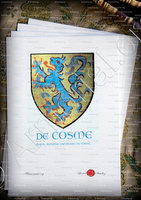 velin-d-Arches-de COSME_Noblesse d'Anjou. Maison d'ancienne chevalerie du Maine, alliée en Poitou_France