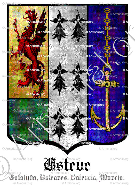 ESTEVE_Cataluña, Baleares, Valencia, Murcia._España