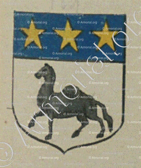 CAMEL (Alsace)_Blason enregistré sous le règne de Louis XIV_France (2)