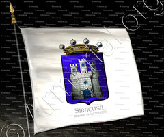 drapeau-SIRACUSA_Sicilia. Barone di Vizzini 1283._Italia (i)