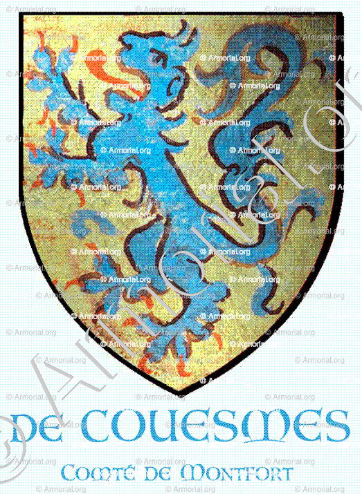de COUESMES_Comté de Montfort_France