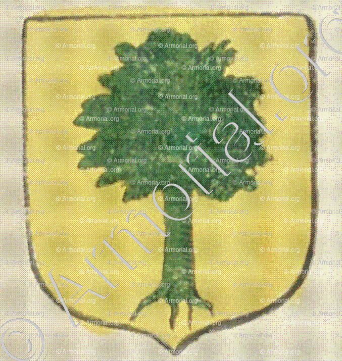 CHESNEL (La Rochelle)_Blason enregistré sous le règne de Louis XIV._France