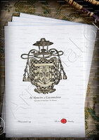 velin-d-Arches-de ALARCÓN y COUARRUBIAS_Inquisidor de Barcelona y de Valencia._España