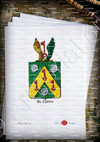 velin-d-Arches-DE CLEVES_Armorial royal des Pays-Bas_Europe