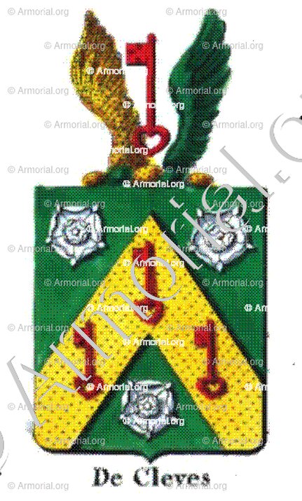 DE CLEVES_Armorial royal des Pays-Bas_Europe