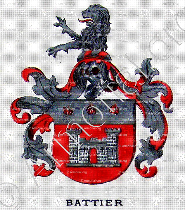 BATTIER_Wappenbuch des Stadt Basel. Meyer Kraus, 1880_Schweiz