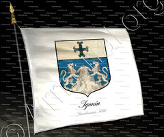 drapeau-IGONIN_Bourbonnais, 1696._France
