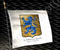 drapeau-de LESTANG-PARADE_Noblesse de Provence_France