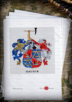 velin-d-Arches-BAUHIN_Wappenbuch des Stadt Basel. Meyer Kraus, 1880_Schweiz