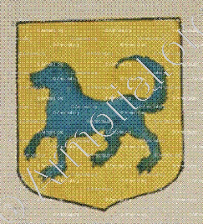 ACHIMP (Auvergne)_Blason enregistré sous le règne de Louis XIV_France 