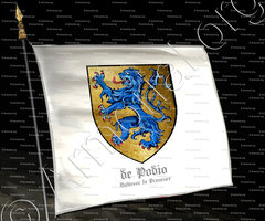 drapeau-DE PODIO_Noblesse de Provence, Apt._France