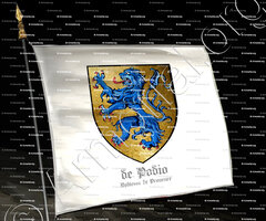 drapeau-DE PODIO_Noblesse de Provence, Apt._France