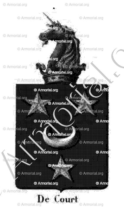 DE COURT_Armorial royal des Pays-Bas_Europe