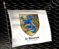 drapeau-de RAINEVAL_Noblesse de Picardie_France