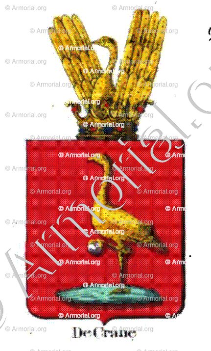 DE CRANE_Armorial royal des Pays-Bas_Europe