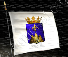 drapeau-SPUCCHES_Sicilia. Duca di S. Stefano di Briga 1588. Messina._Italia (i)