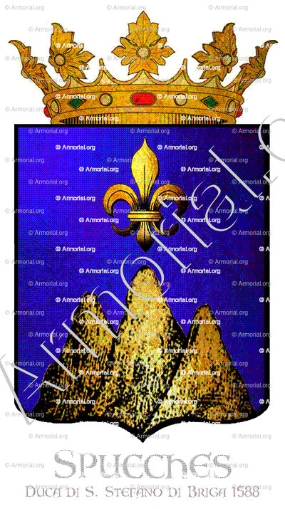 SPUCCHES_Sicilia. Duca di S. Stefano di Briga 1588. Messina._Italia (i)
