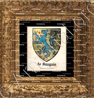 cadre-ancien-or-de SANGUIS_Noblesse du Béarn_Ffrance