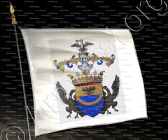 drapeau-de NOYEL de BELLEGARDE_Ancien Duché de Savoie_États de Savoie