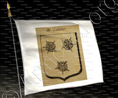 drapeau-DE LAURIE_Auvergne_France